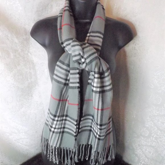 Unknown Accessories - Soft Plaid Scarf
